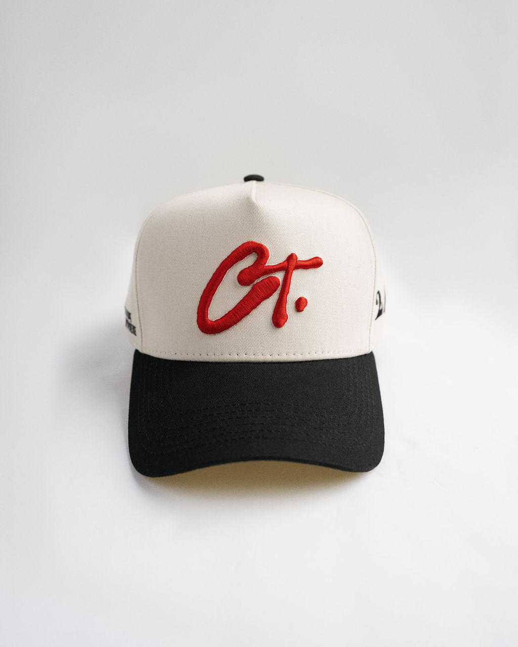 CT Snapback — Cream & Black