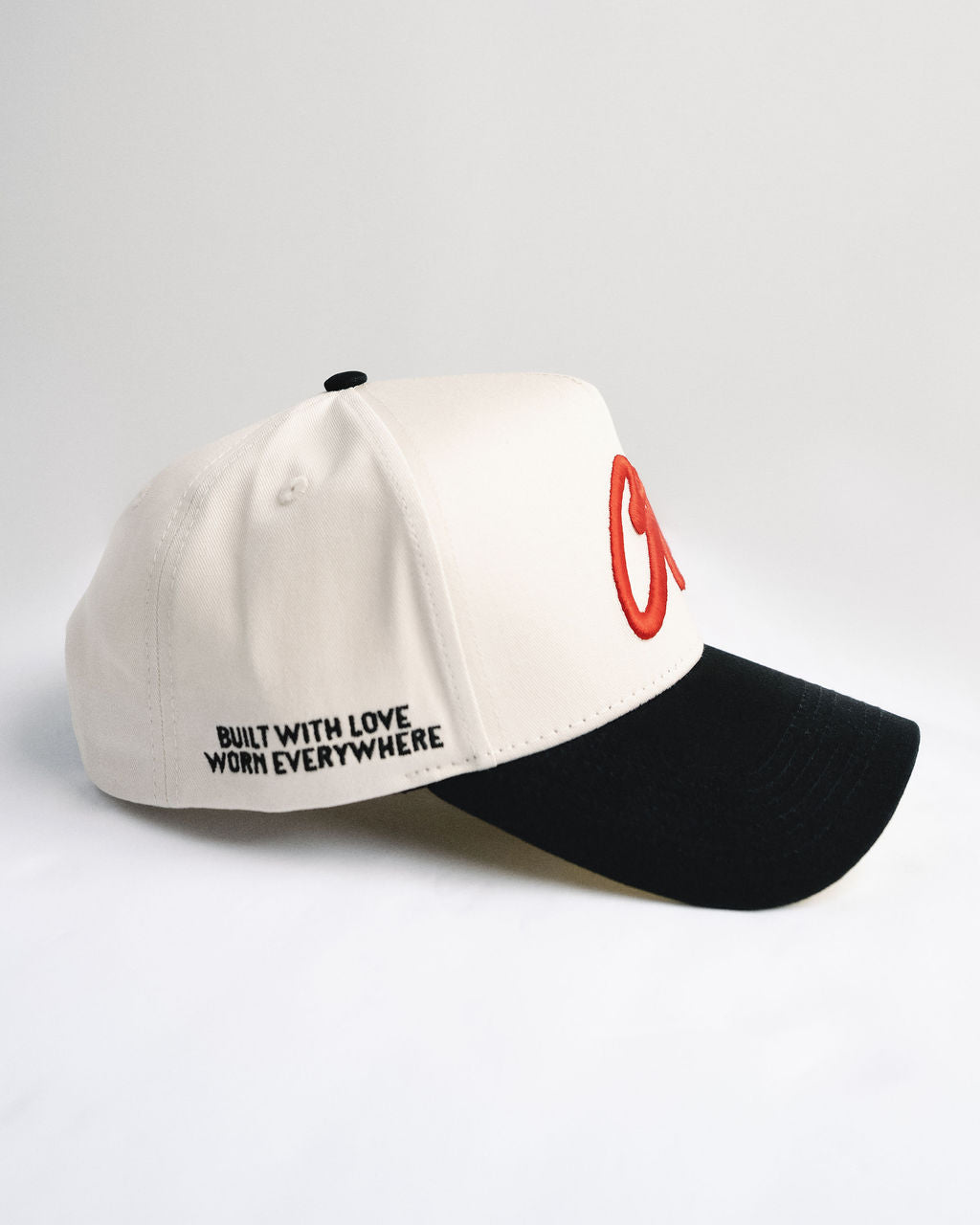 CT Snapback — Cream & Black