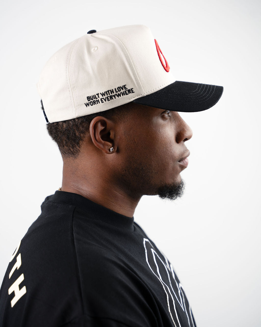 CT Snapback — Cream & Black